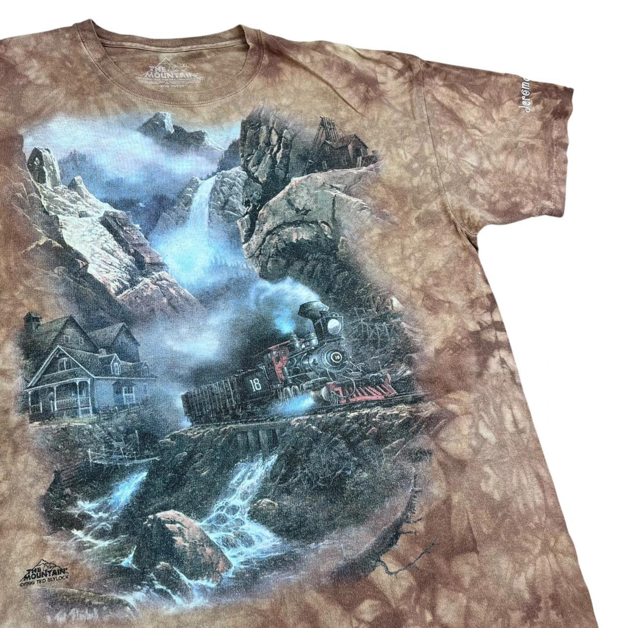 The Mountain range Jerome Arizona Steam Train T-shirt