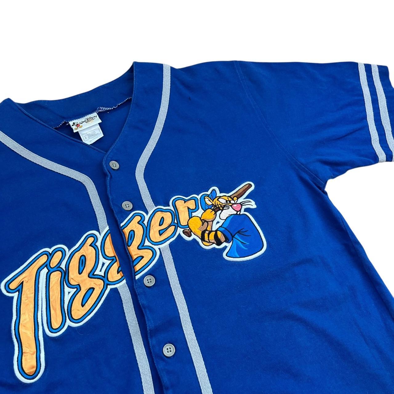 Walt Disney World Winnie the Pooh Tigger Embroidered Baseball Jersey / T-shirt