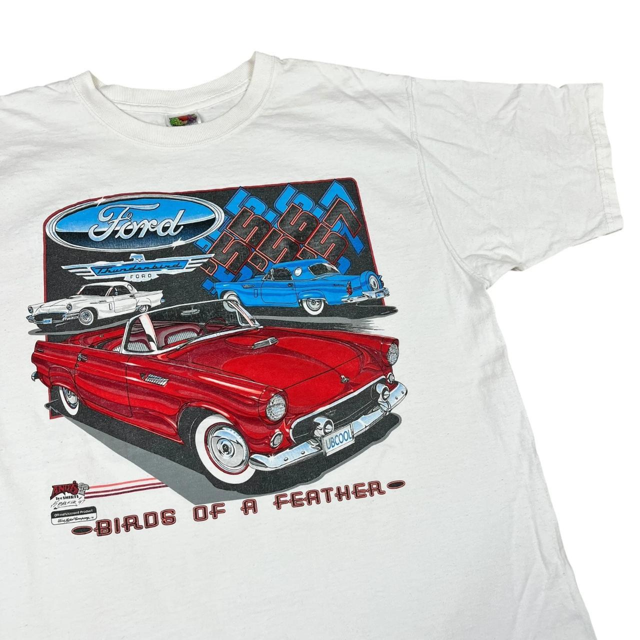 USA Ford Thunderbird Car T-shirt (1997)