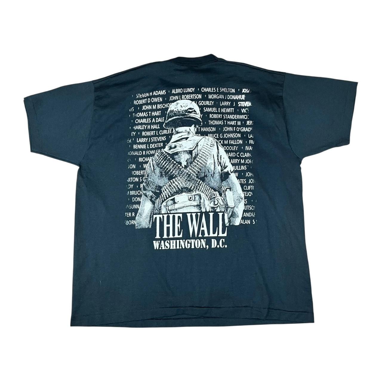 US Military - The Wall, Vietnam Veterans' Memorial Washington, DC  Prisoner of War T-shirt