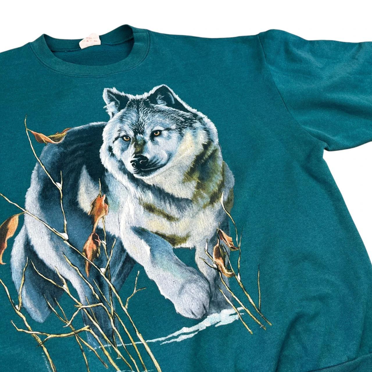Stunning Vintage Wolf Sweatshirt