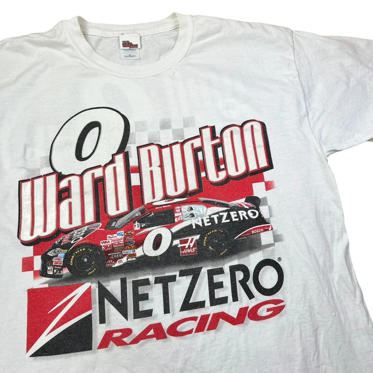 USA NASCAR Ward Burton Net Zero Racing T-shirt