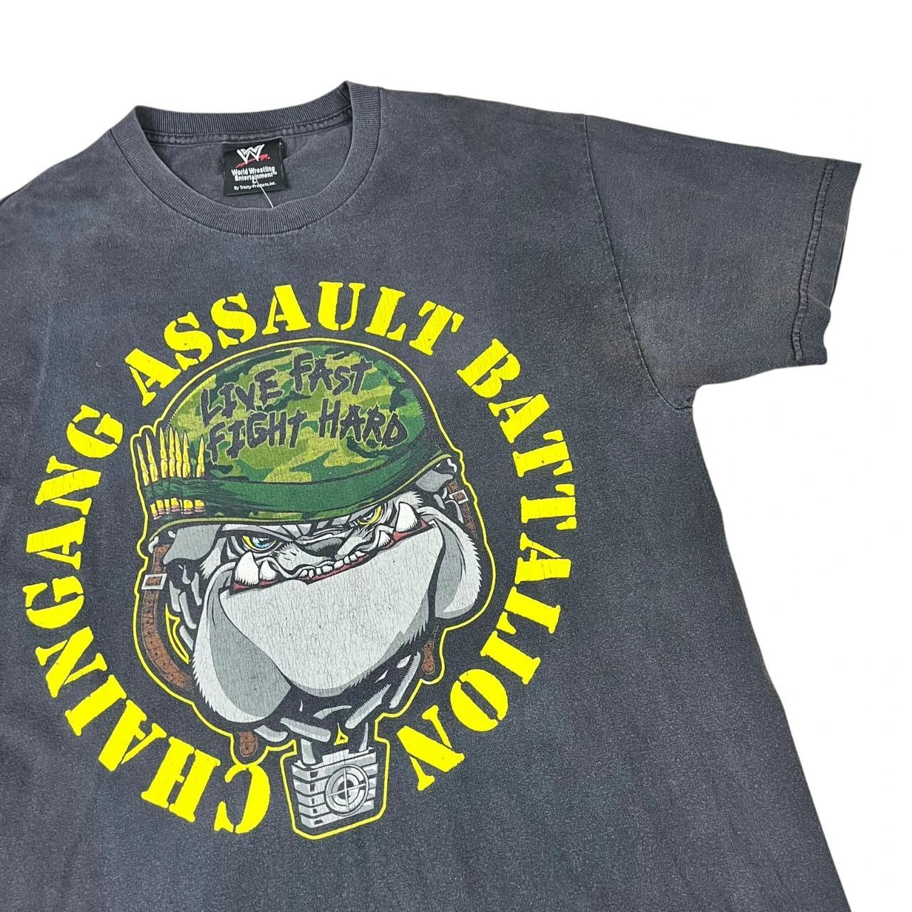 WWE Wrestling John Cena Chain Gang Assault Battalion T-shirt