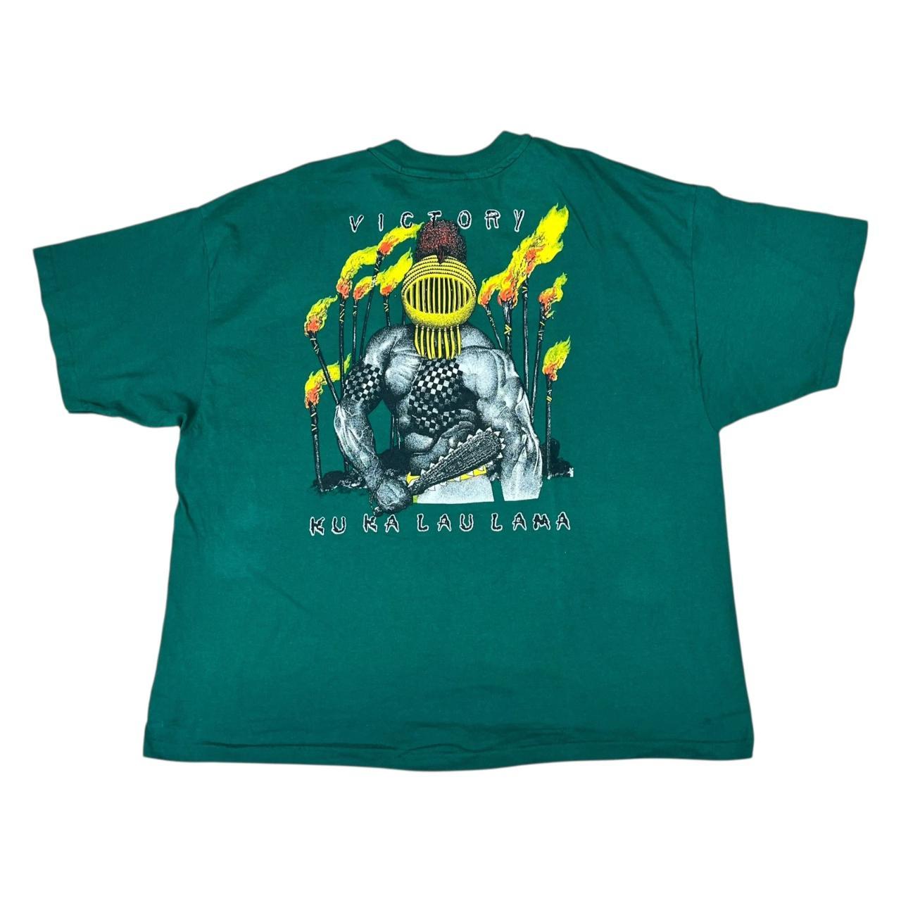 Hawaiian Power Victory Ku Ka Lau Lama Warrior T-shirt