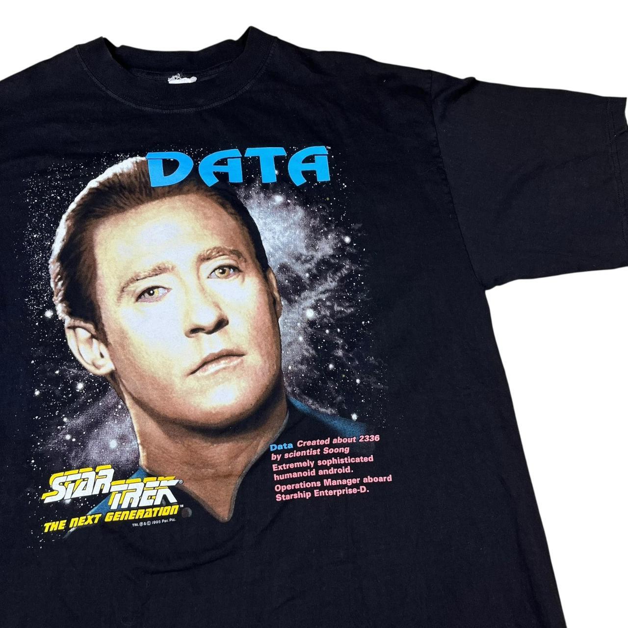 SciFi Data from Star Trek Next Generation T-shirt (1995)