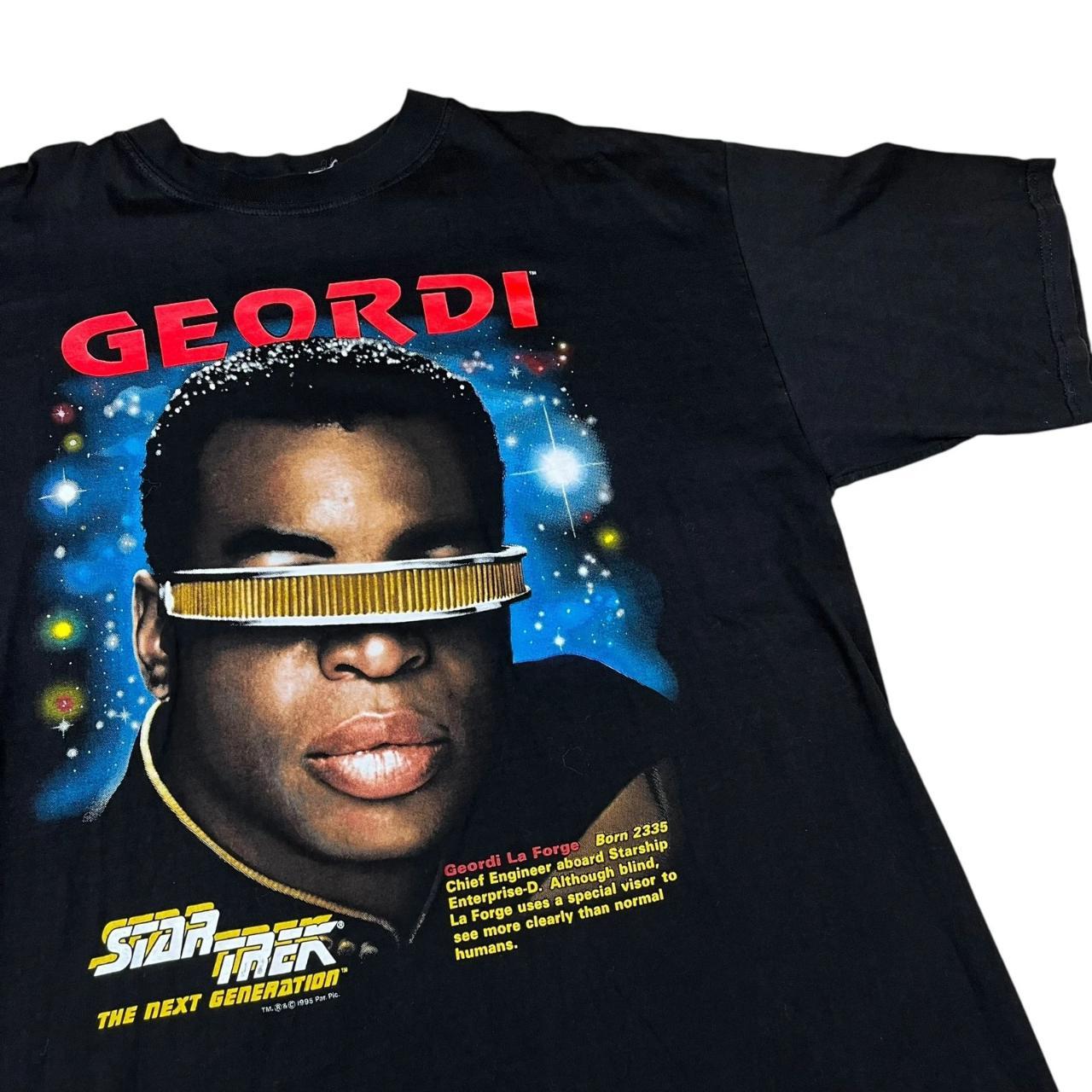 Star Trek Next Generation Geordi T-shirt (1995)