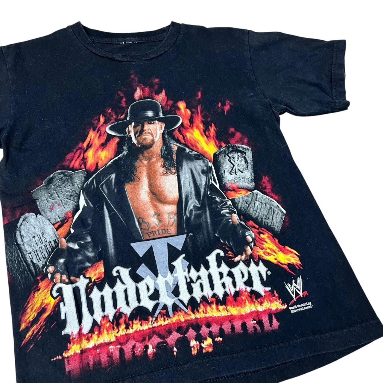 Wrestling USA WWE The Undertaker Fire T-shirt