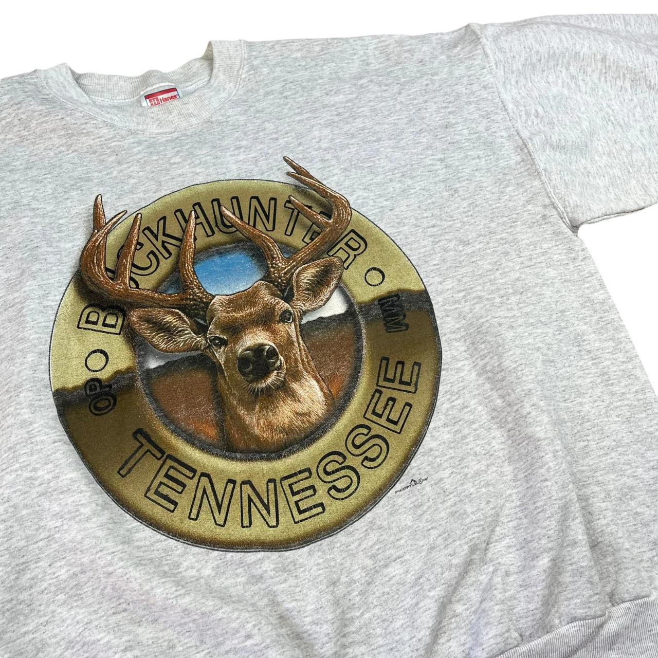 Buck Hunter Tennessee Deer Stag Sweatshirt (1997)