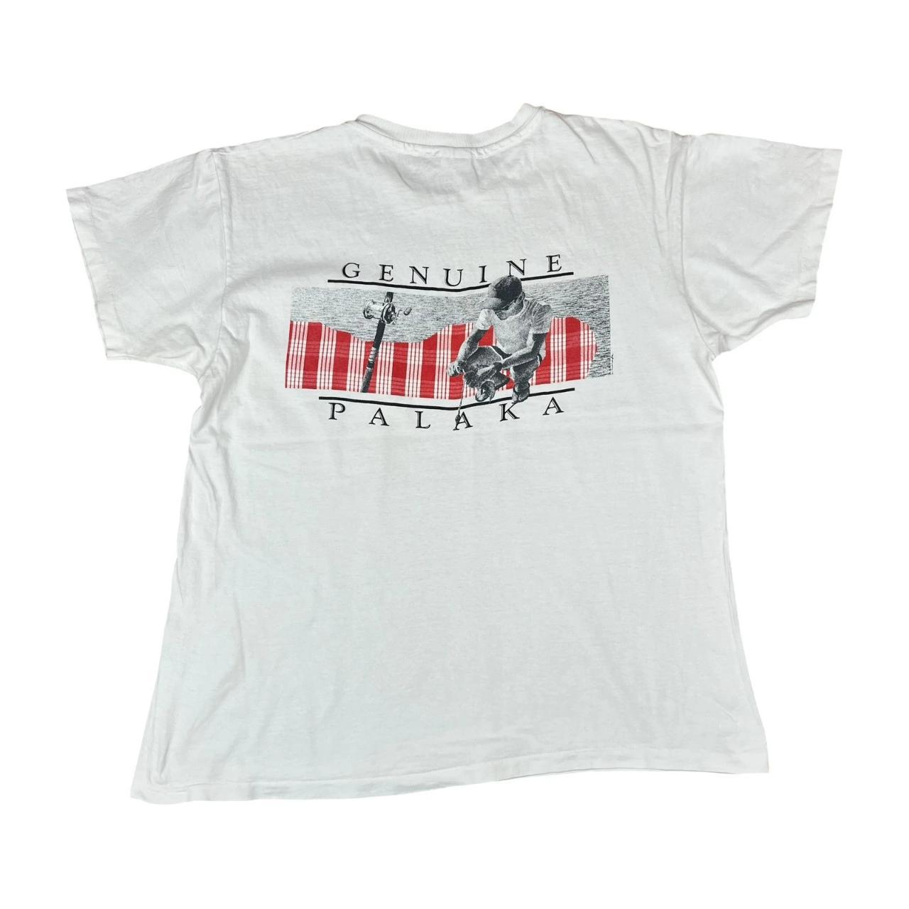Palaka Hawaii Fishing pocket T-shirt