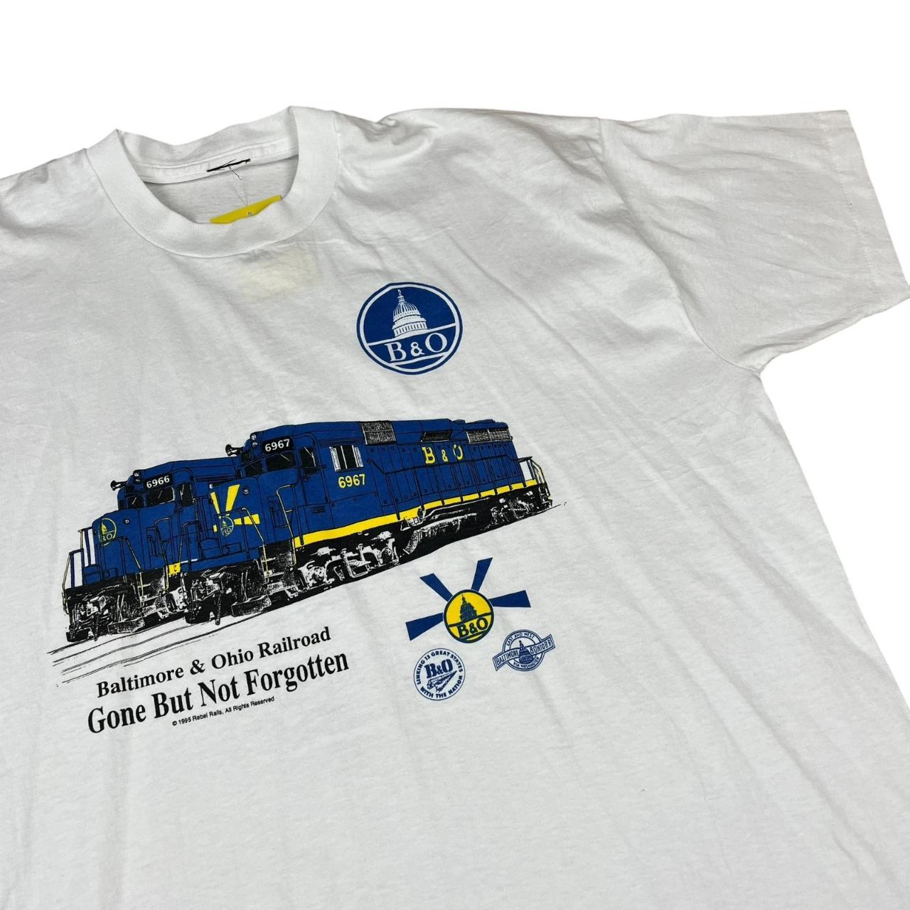 Baltimore and Ohio Railroad Train T-shirt (1995)