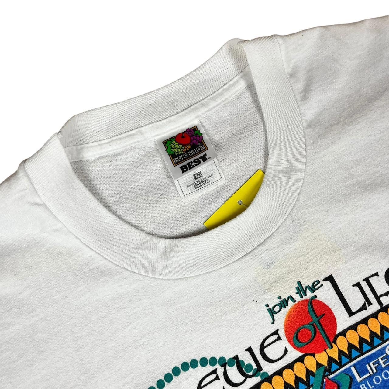 Blood Donor Krewe of Life Give Blood T-shirt (1998)