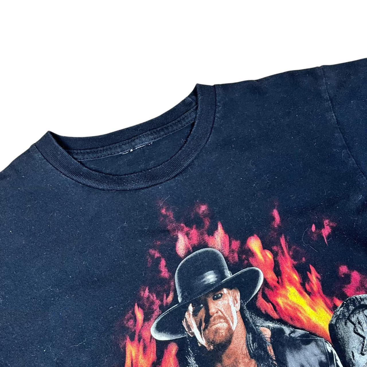 Wrestling USA WWE The Undertaker Fire T-shirt
