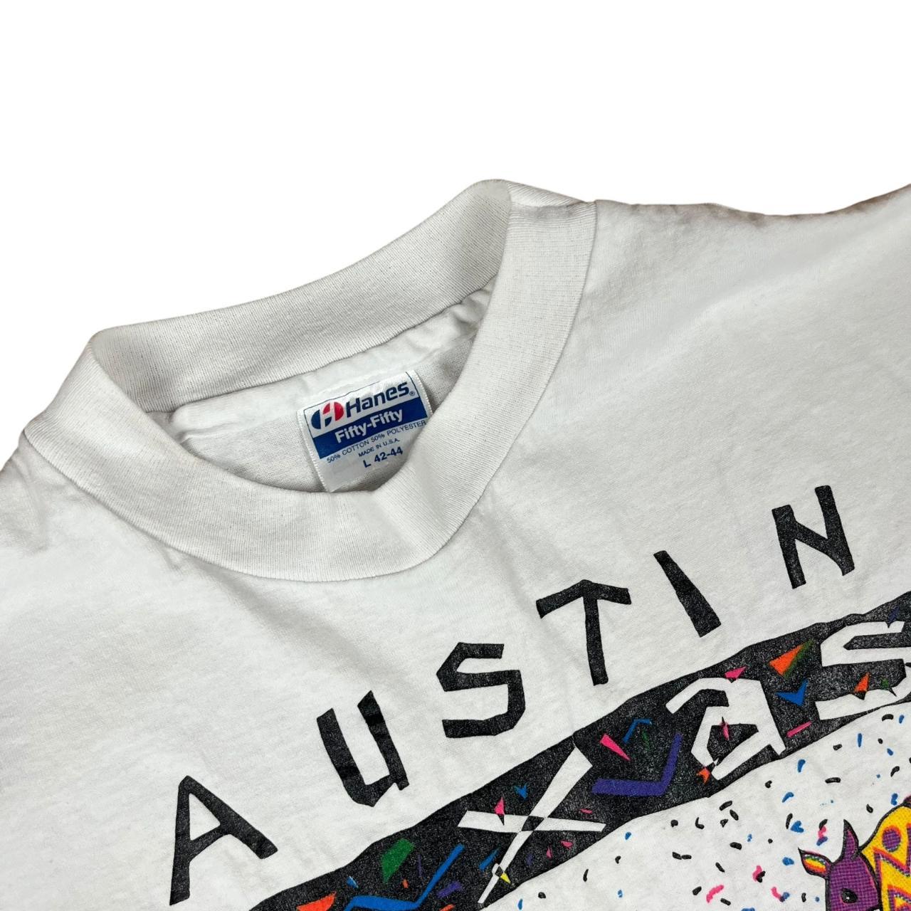 Austin Texas Colourful Armadillos T-shirt (1991)