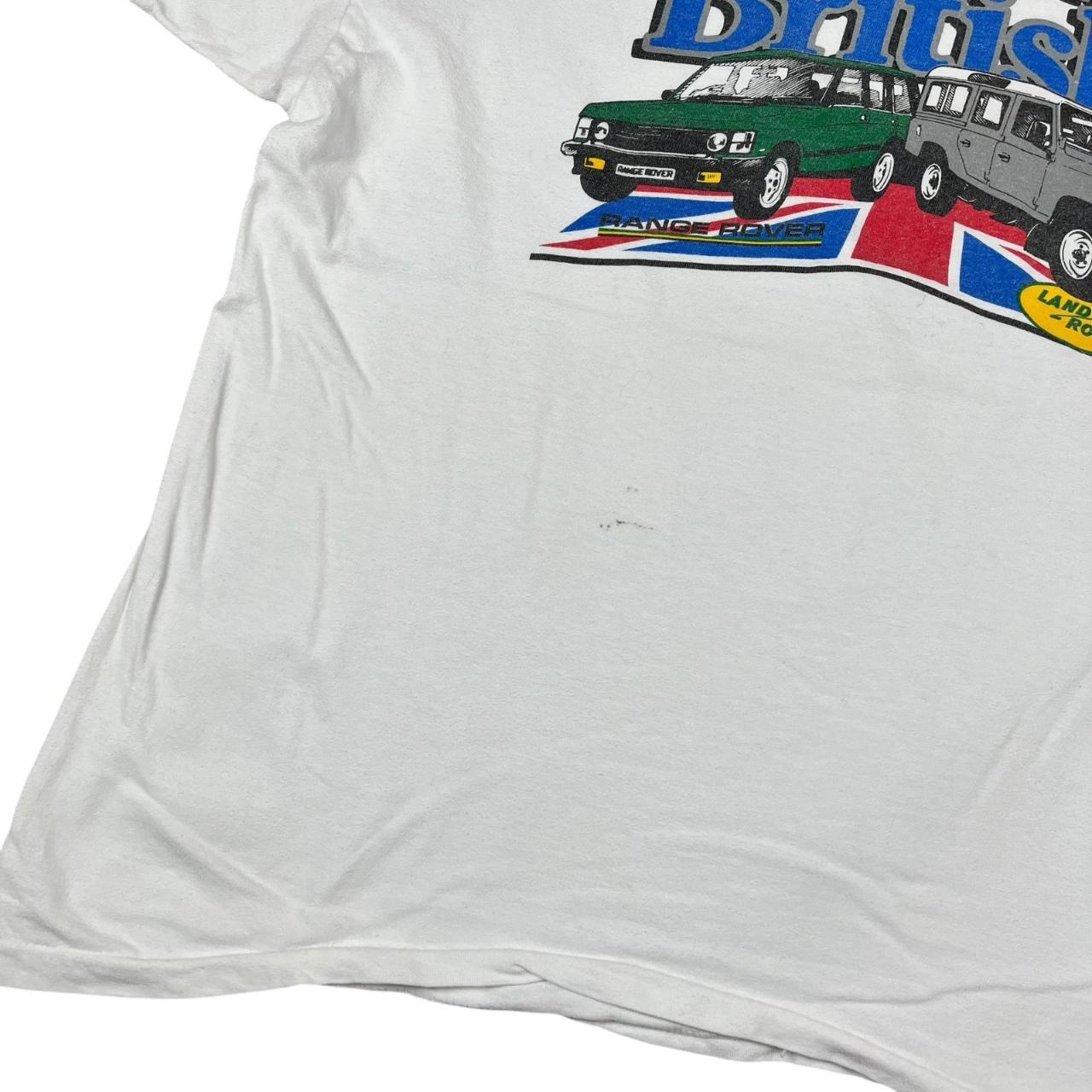 Atlantic British ltd Range Rover and Land Rover t-shirt (1990s)