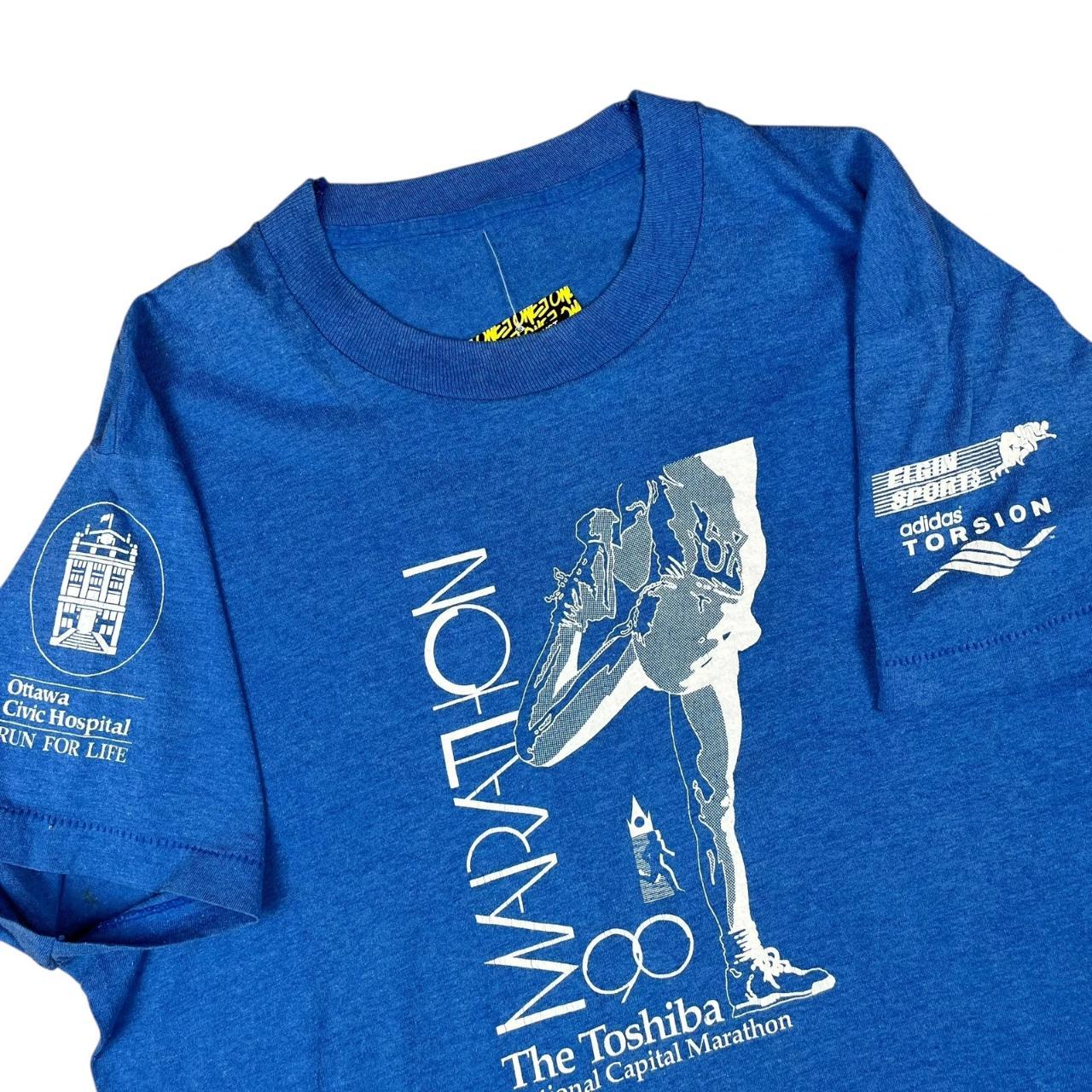 Ottawa Toshiba National Capital Marathon Running T-shirt (1990)