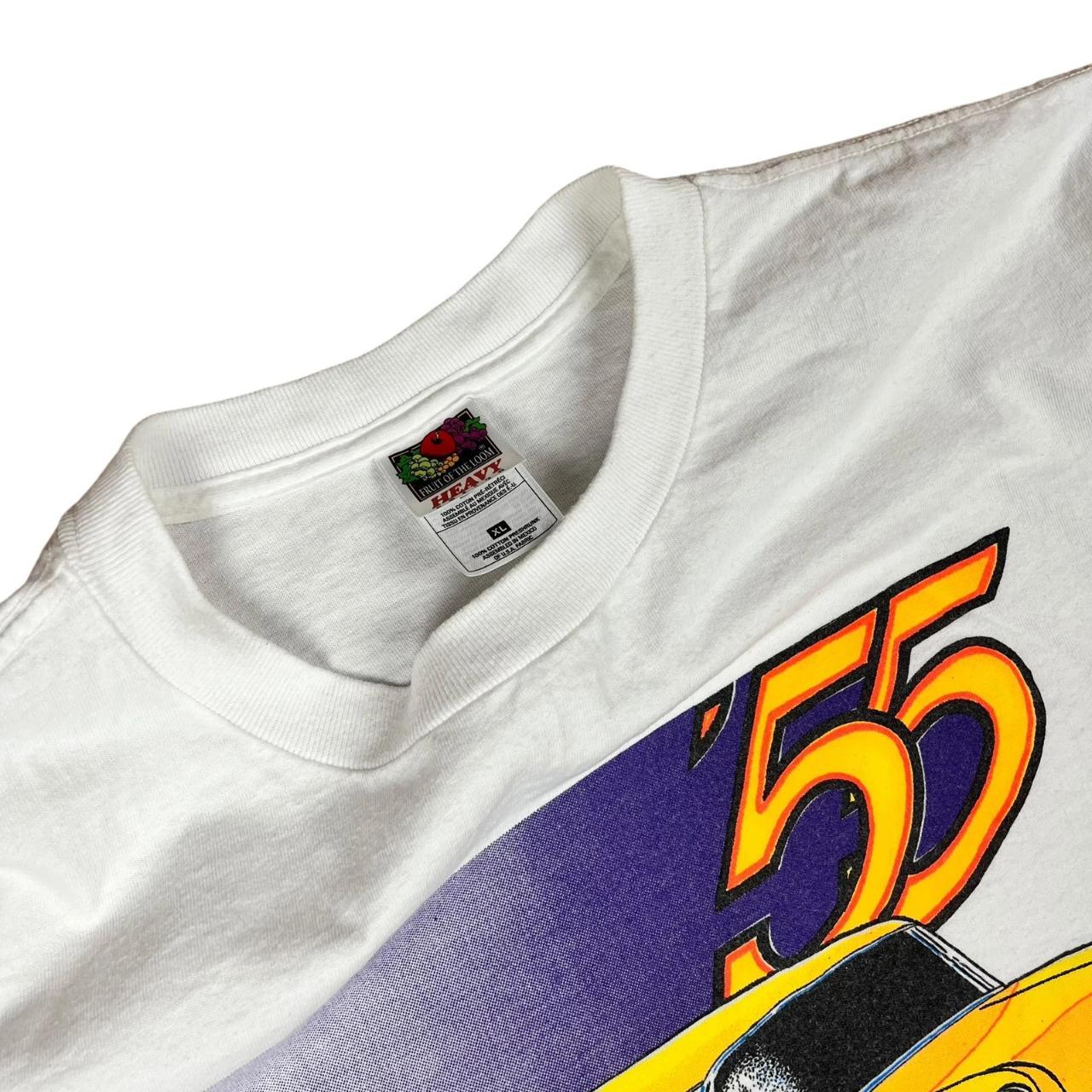 USA Detroit Muscle Yellow Chevy T-shirt (1996)