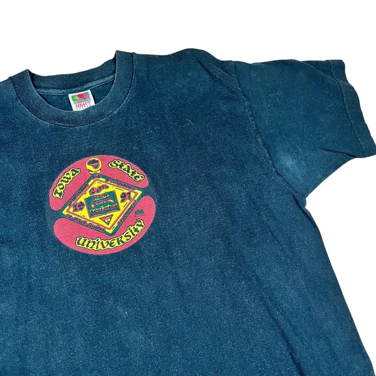 USA Iowa State University black power civil rights T-shirt (1997)