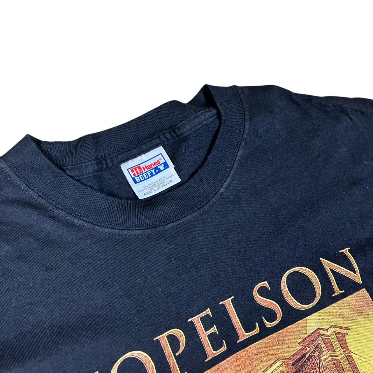 Rare Kopelson Entertainment Movie Production T-shirt with Films list including Eraser, Platoon, Falling Down & Seven