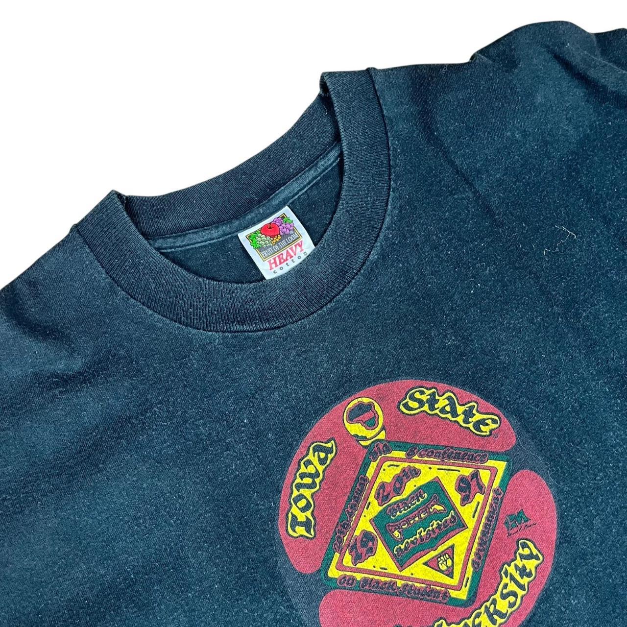 USA Iowa State University black power civil rights T-shirt (1997)