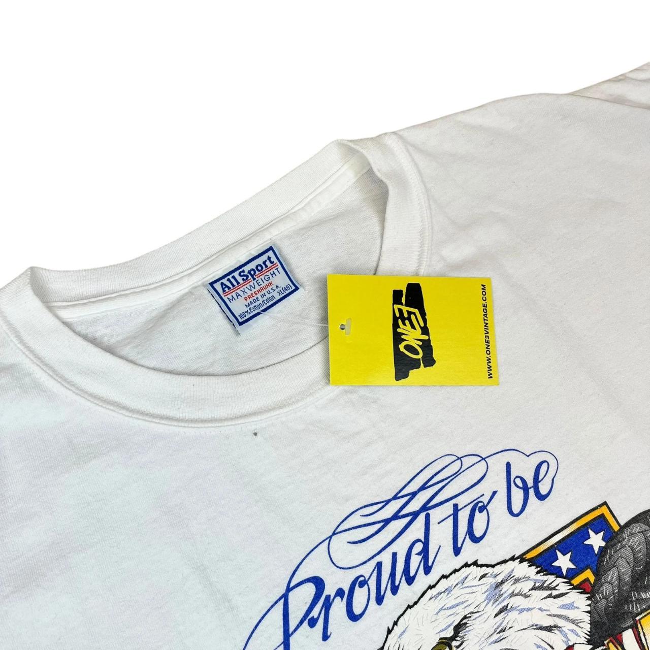 USA 'Proud to be American' Flag and Eagle T-shirt
