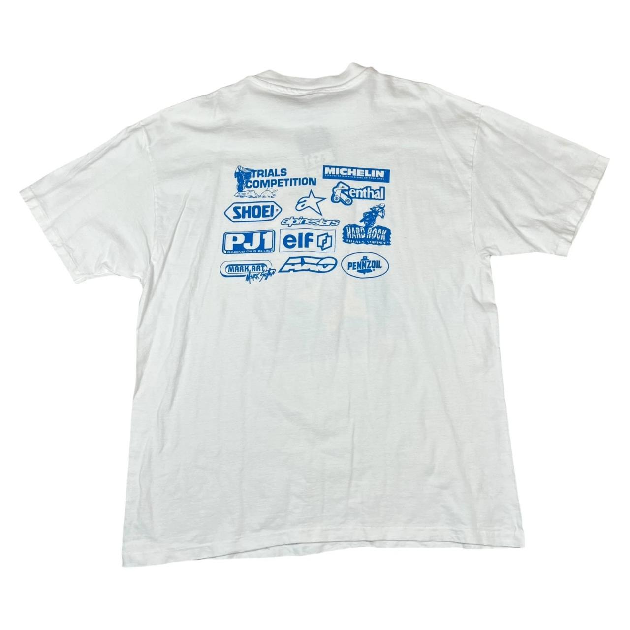 Biker Motorcycle National Trials Prescott T-shirt (1995)