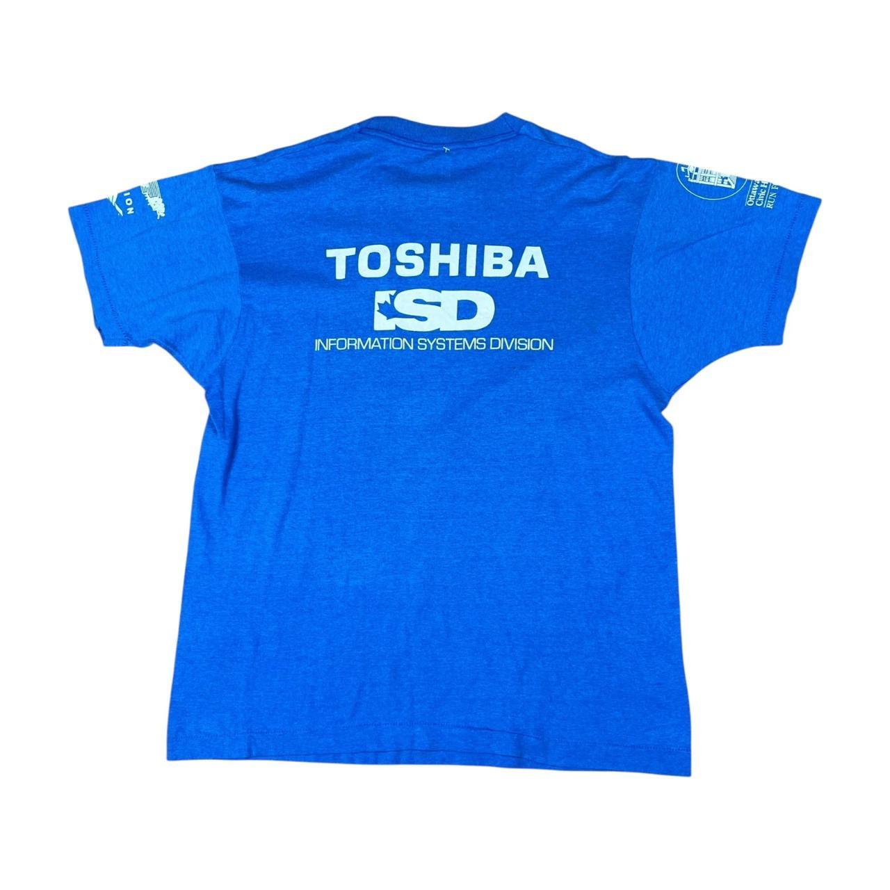 Ottawa Toshiba National Capital Marathon Running T-shirt (1990)