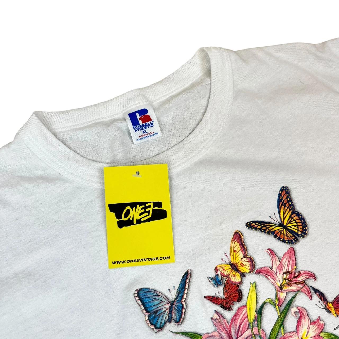 USA single stitch San Felipe Mexico butterfly souvenir t-shirt