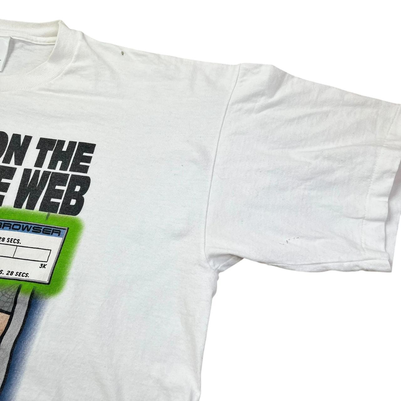 Humour Dilbert Internet Cartoon Graphic T-shirt (1990s)