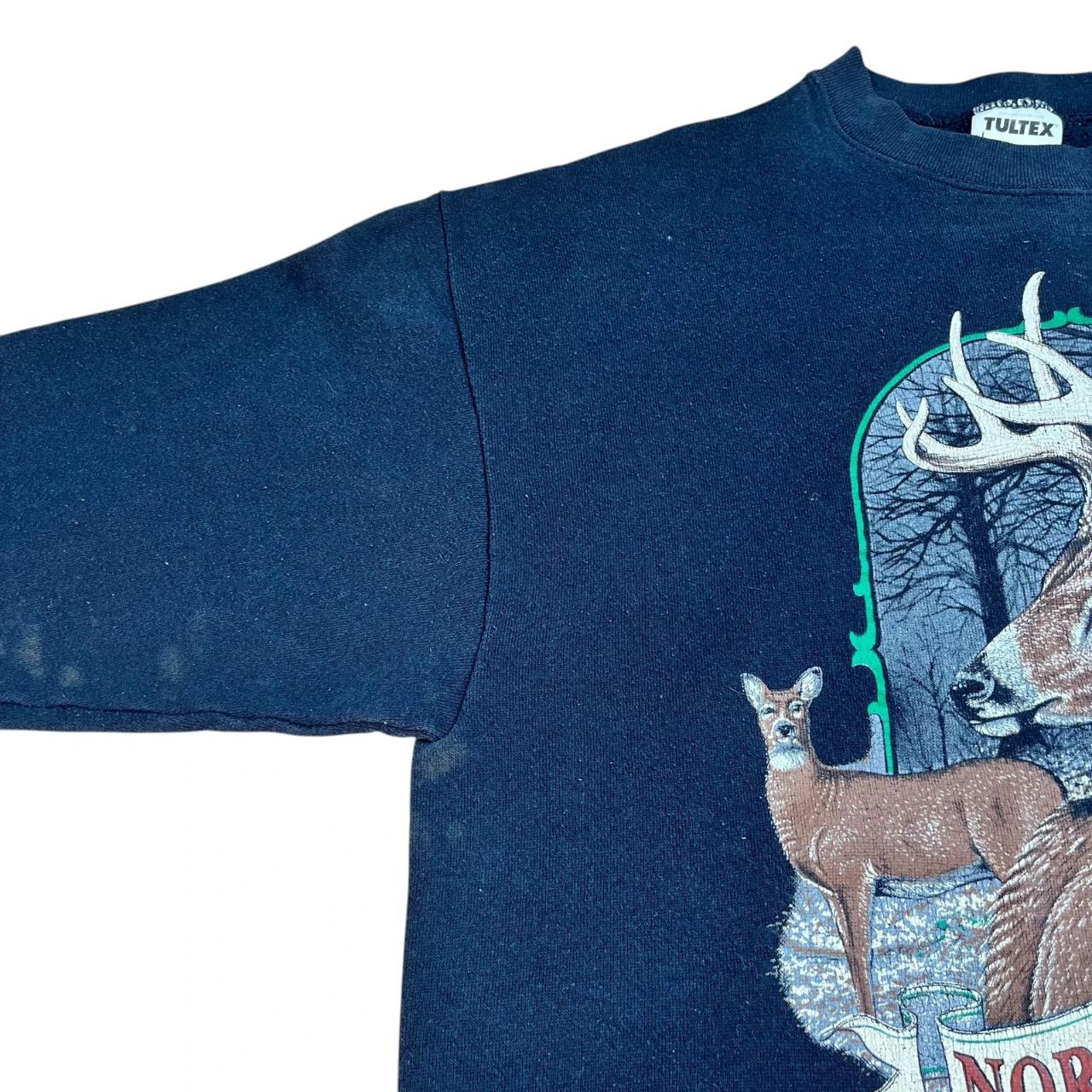 North American Outfitters Deer Stag Sweatshirt (1990s)