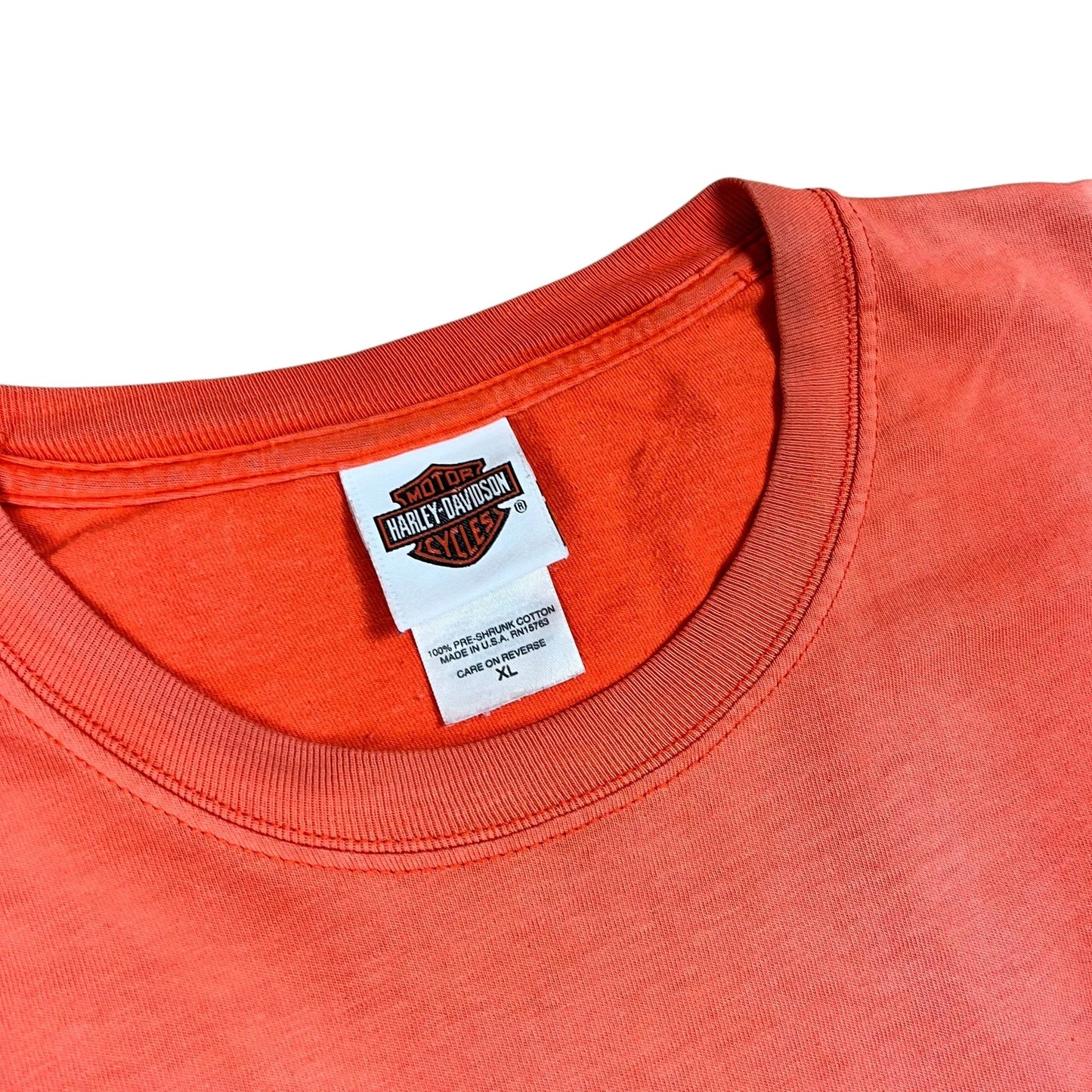Harley Davidson Motorcycle Pocket T-shirt