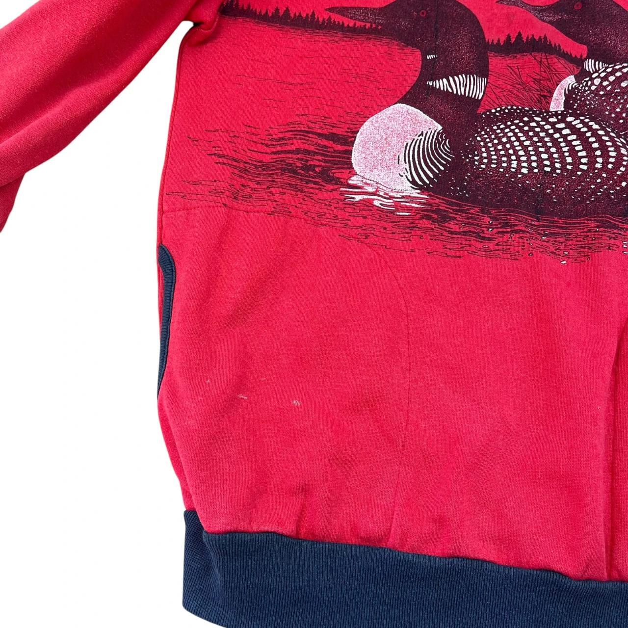 Loon Ducks ringer with pockets Sweatshirt
