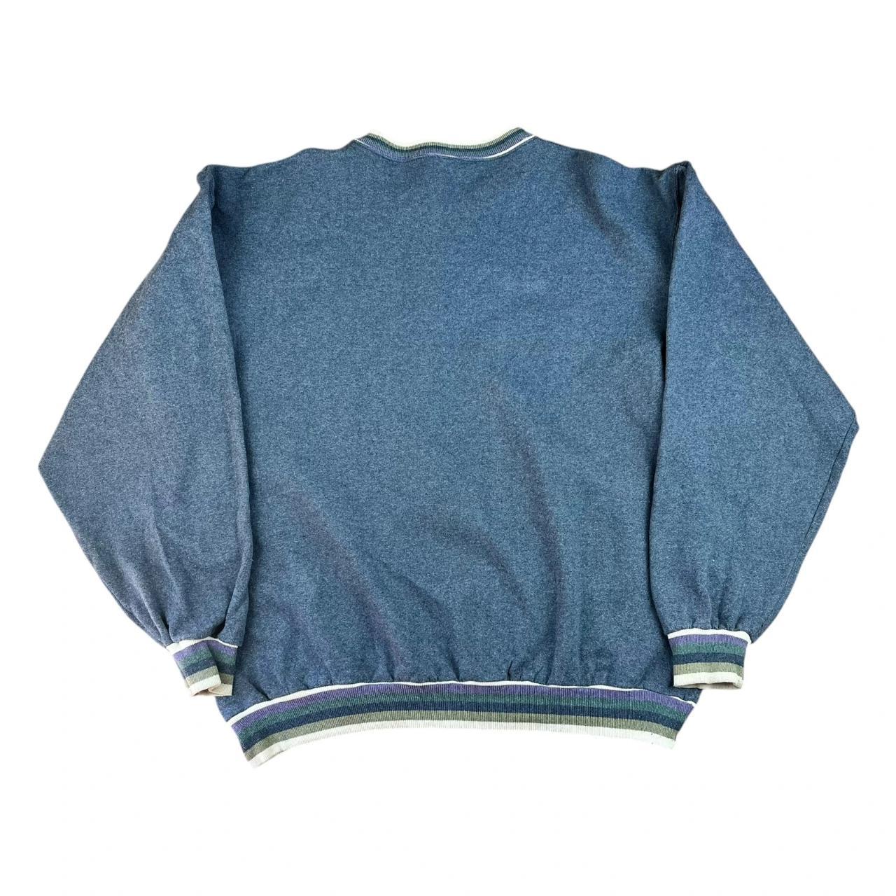 Handsome Deer Stag Head Ringer Sweatshirt
