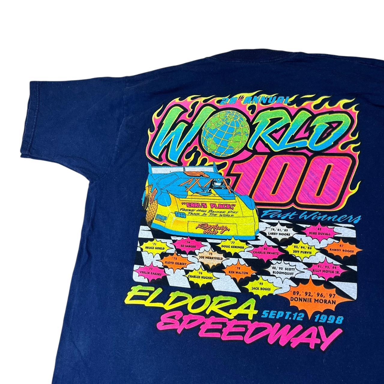 Eldora Speedway Rossburg Ohio Nascar Racing T-shirt (1998)
