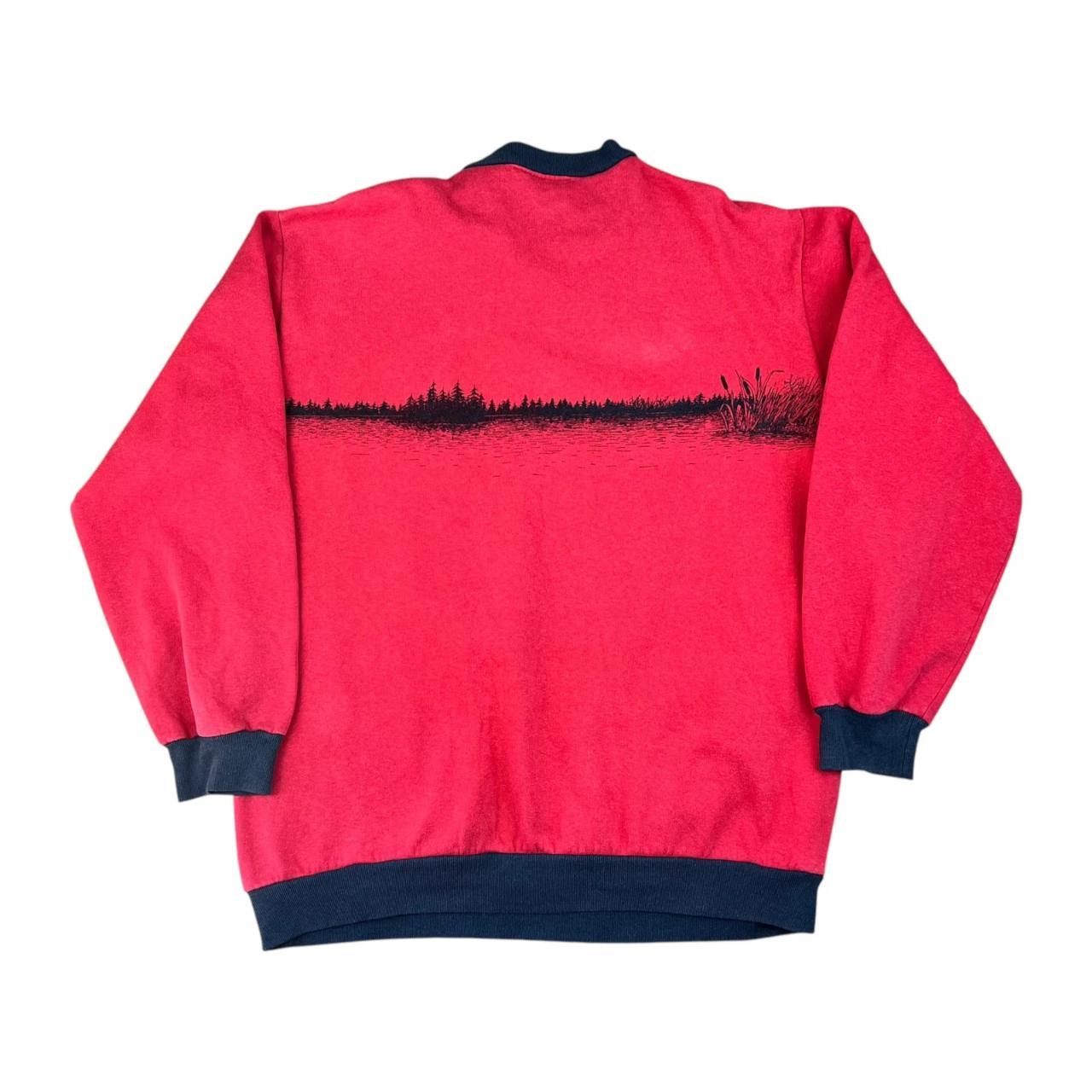 Loon Ducks ringer with pockets Sweatshirt