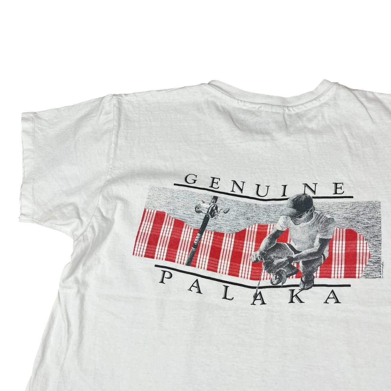 Palaka Hawaii Fishing pocket T-shirt