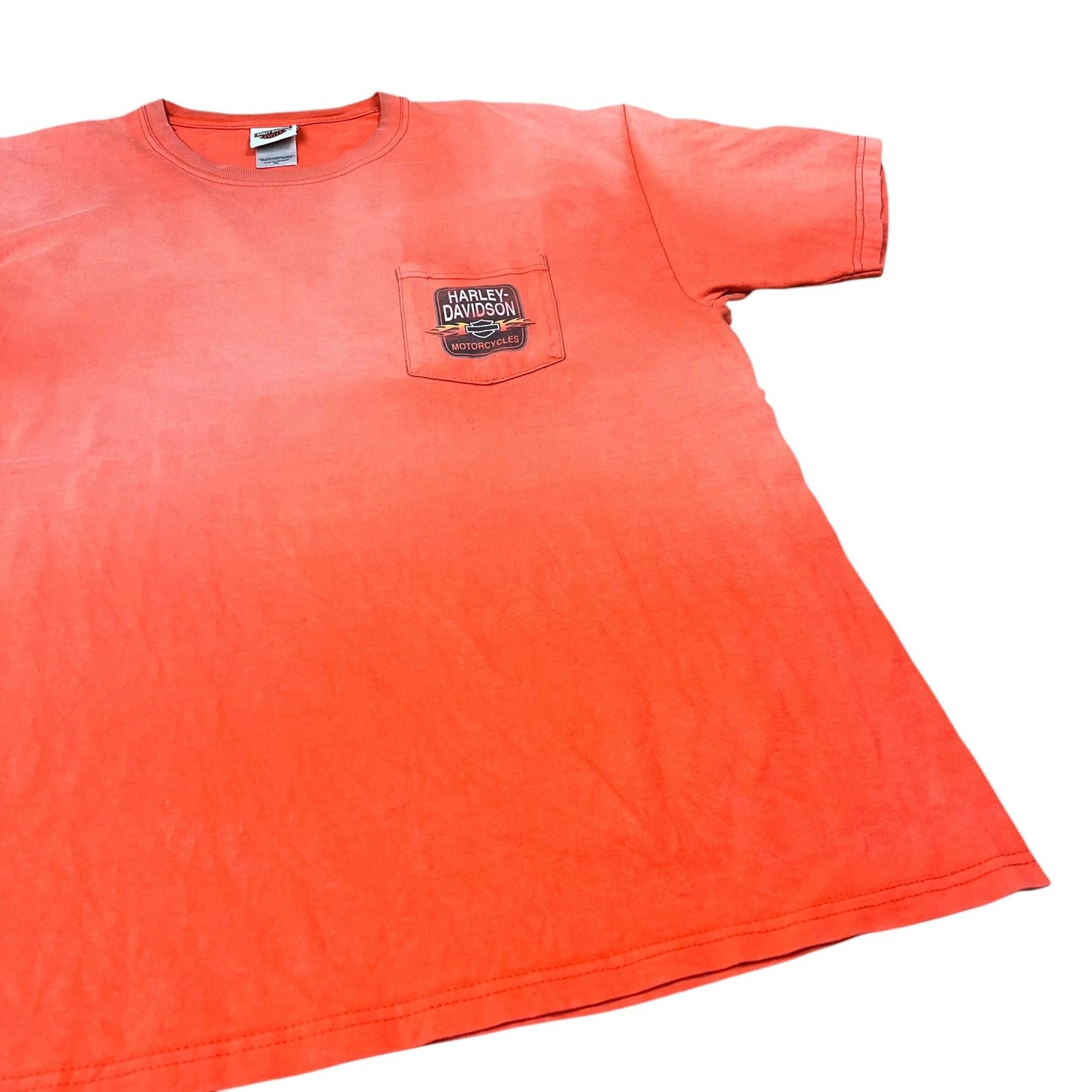 Harley Davidson Motorcycle Pocket T-shirt