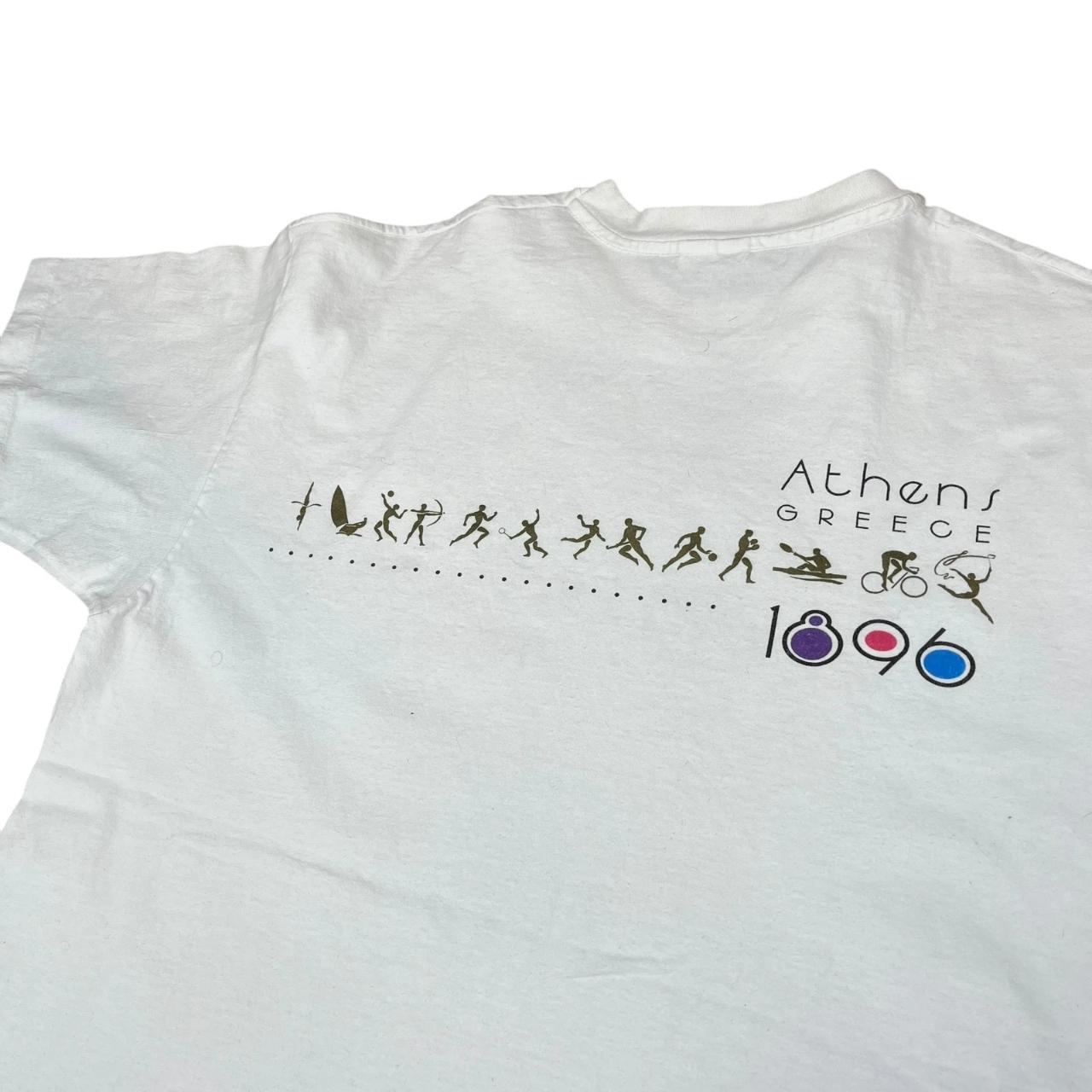 USA single stitch 1996 Atlanta Olympic Games T-shirt