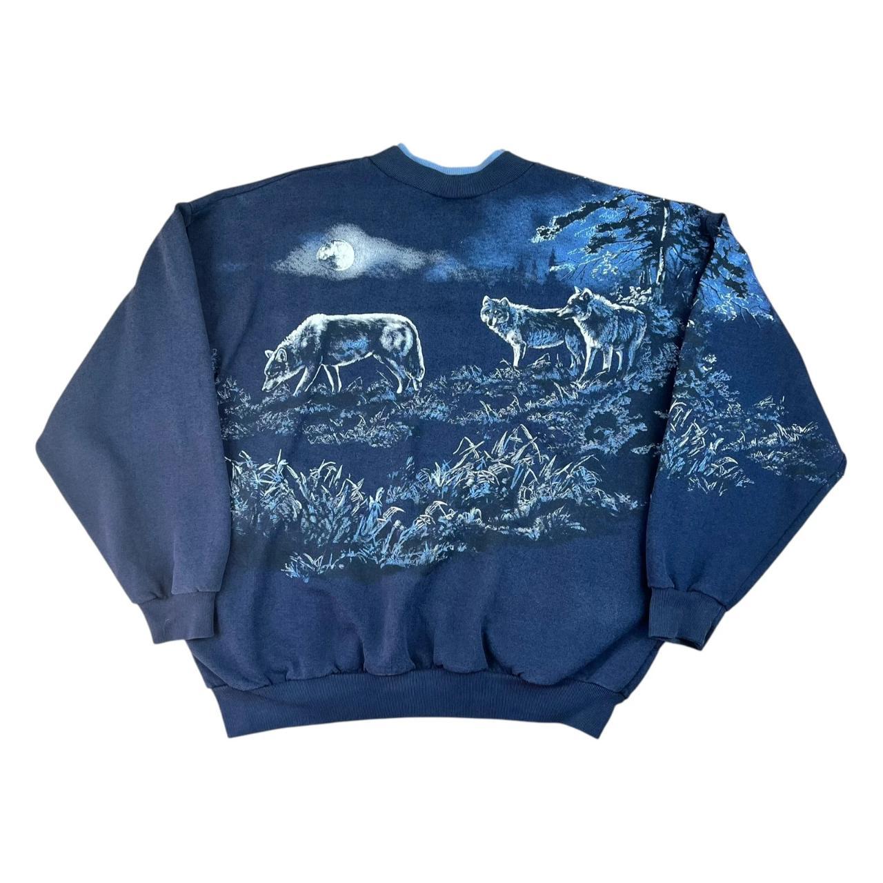 Art Unlimited Wolves all-over print ringer Sweatshirt