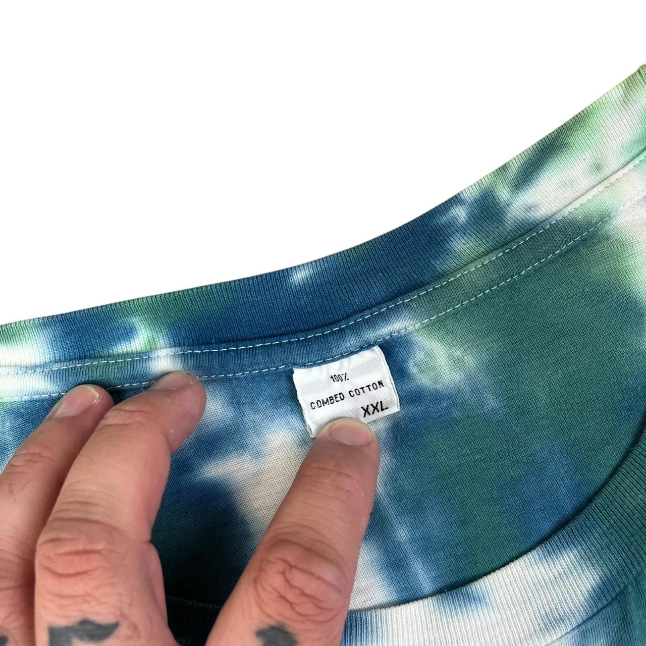 Paradise Lost single-stitch tie-dye glow in the dark print T-shirt (1992)