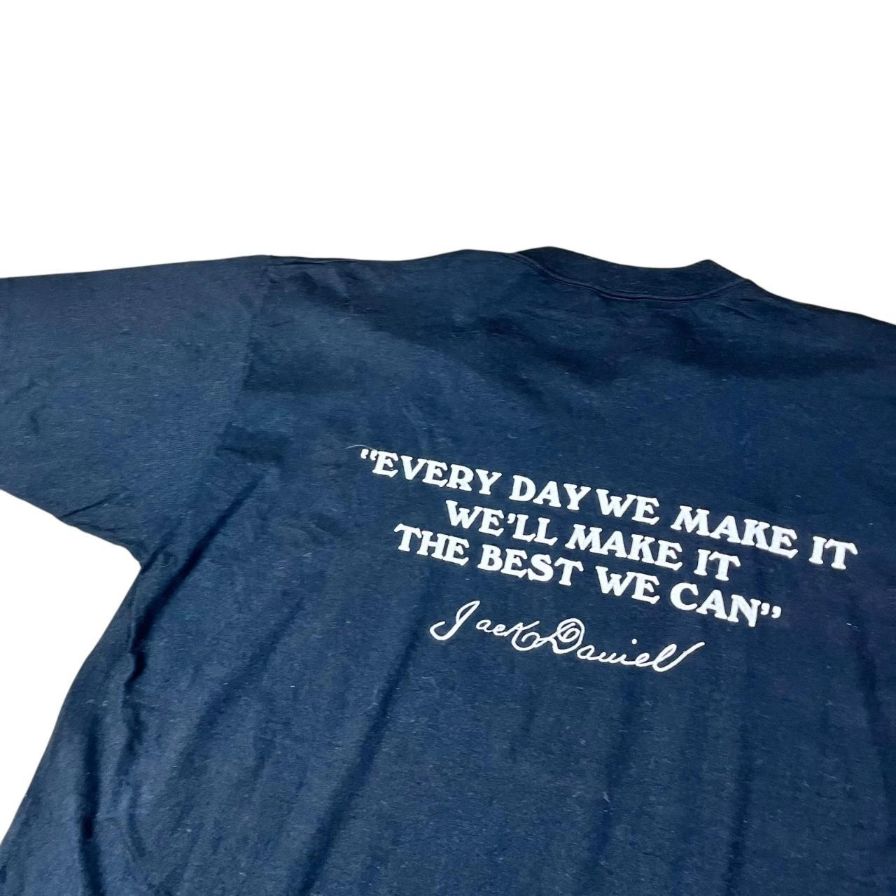Jack Daniel’s single stitch promotional t-shirt (1980s)