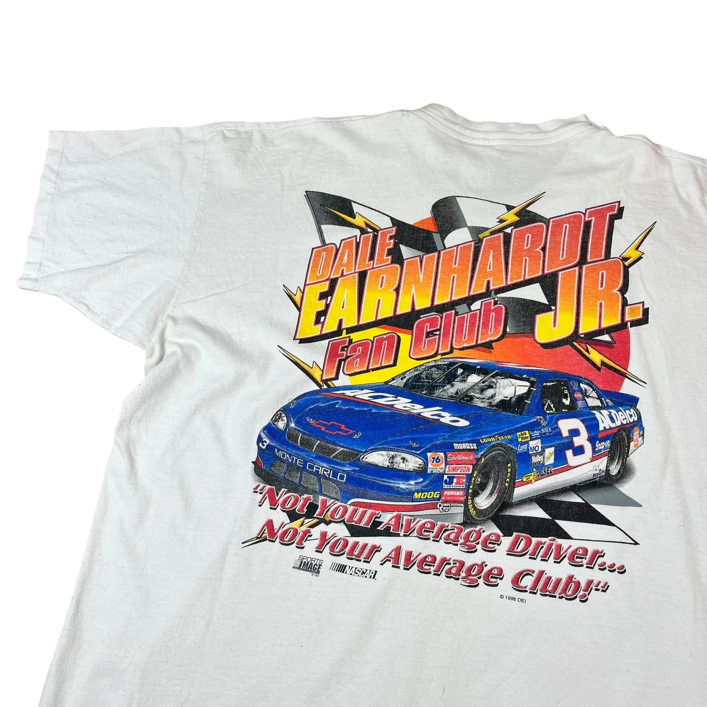 Nascar Racing Dale Earnhardt Jr Fan Club T-shirt
