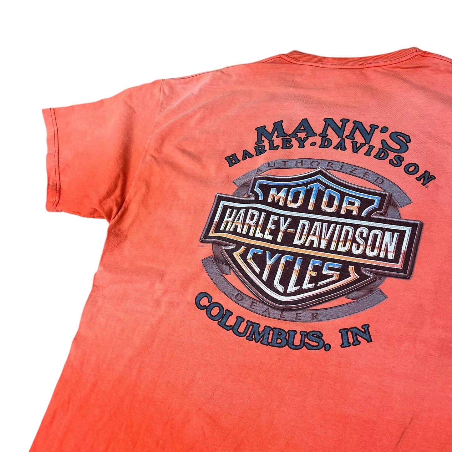 Harley Davidson Motorcycle Pocket T-shirt
