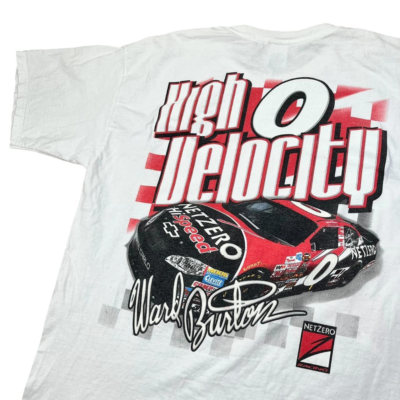 USA NASCAR Ward Burton Net Zero Racing T-shirt