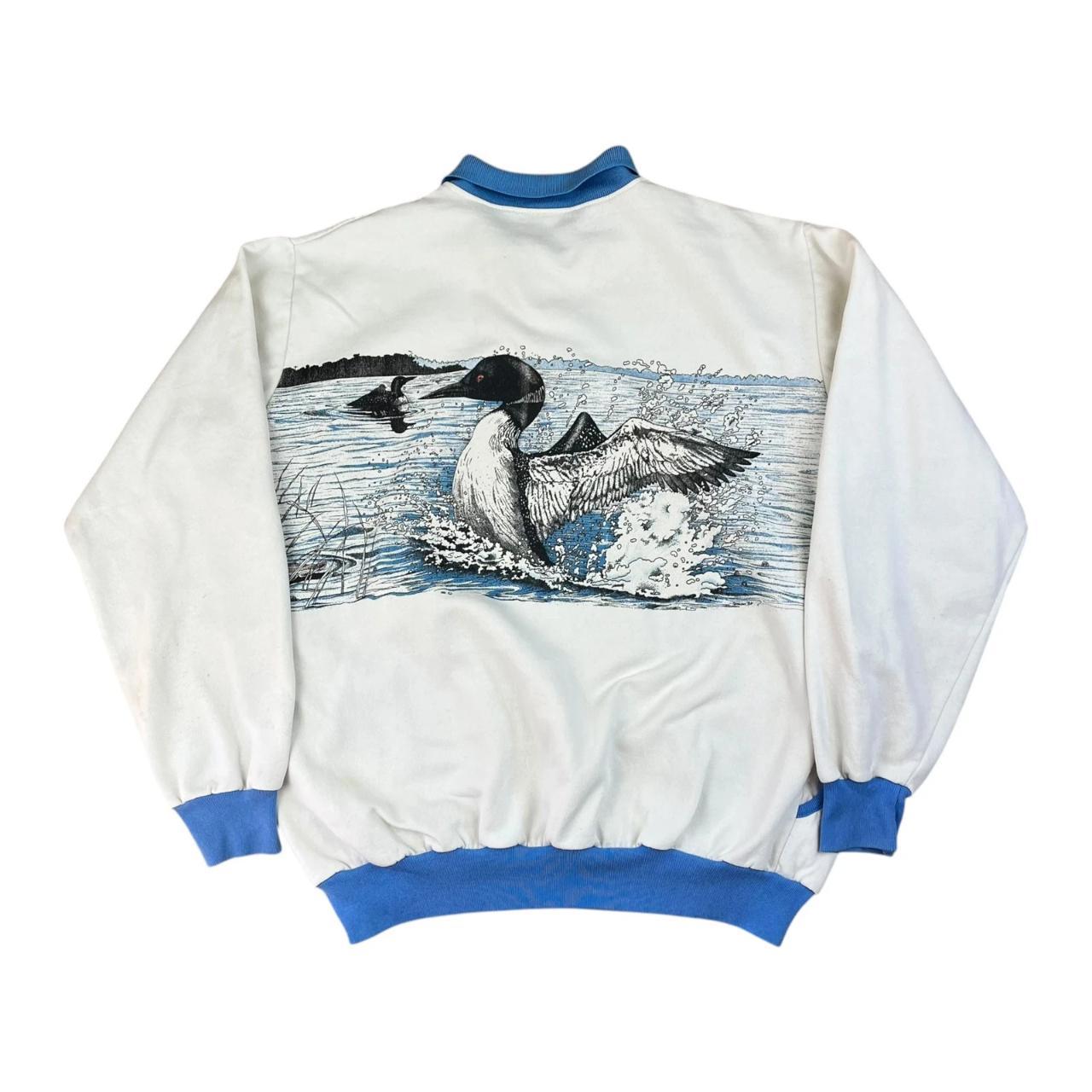 Minnesota Loon Ducks all-over print with pockets Sweatshirt